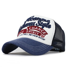 Load image into Gallery viewer, [FLB] 5 panels embroidery summer baseball cap mesh cap Gorras Hombre hats Hip Hop Caps Dad casquette hats For Men Women