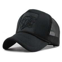 Load image into Gallery viewer, [FLB] 2019 Hip Hop Black leopard Print Curved Baseball Caps Summer Mesh Snapback Hats For Women Men casquette Trucker Cap